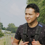 A South American teen found safety with an immigrant foster care parent